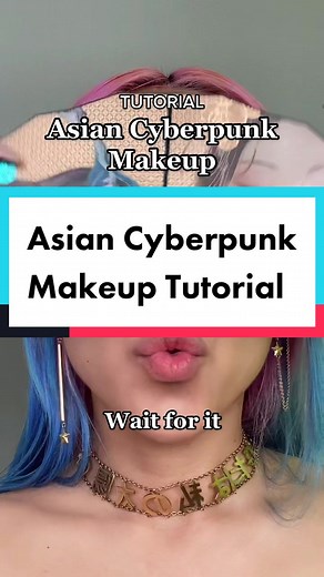 Asian Cyberpunk Makeup Tutorial