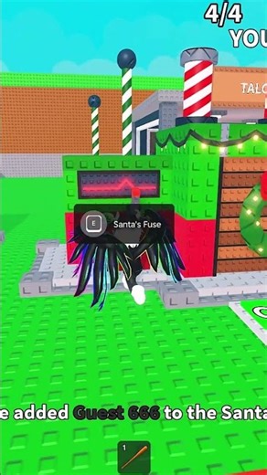 4 Secret vs New Santa's Fuse Machine #roblox #stealabrainrot