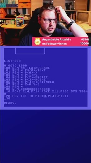 Text-Box programmieren auf dem C64 - Mehrere Zeilen ausgeben