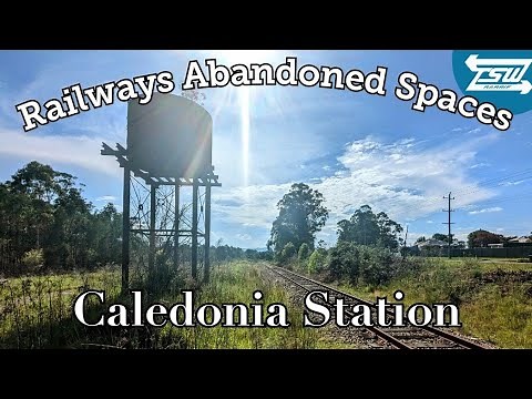 Abandoned Caledonia Railway Station of South Maitland | Rails of History in the Hunter Valley