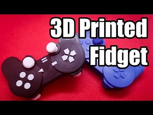 3D Printed Video Game Controller Fidget