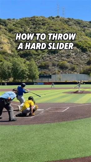 How To Throw A Hard Slider