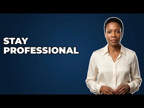 How Can I Remain Professional During Disciplinary Action?