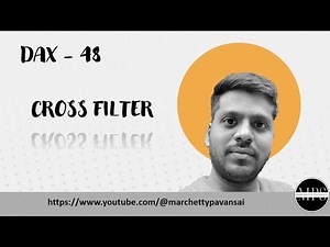 DAX | Power BI | Relationship | CROSSFILTER Function