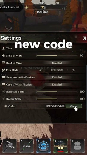 The Forge new code | January 2026 #roblox #theforge #newcode #reroll #free #fyp #viral