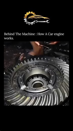Explaining a Car on Instagram: "Behind the machine: how a car engine works is a perfectly timed chain reaction. A car engine turns fuel into motion through controlled explosions happening hundreds of times per minute. Inside each cylinder, air and fuel mix, compress, ignite, and push a piston downward. This up-and-down motion is converted into rotational motion by the crankshaft, which eventually turns the wheels. Valves open and close with millisecond precision to let air in and exhaust out, wh