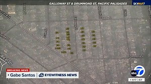 77K views · 570 reactions | Using Skymap technology, AIR7 was able to provide residents with a block-by-block aerial view of the damage from the Palisades Fire. ABC7's Gabe Santos explained that while we had a clearer view of the Eaton Fire earlier, it's a smokier scene over the Palisades due to active fires nearby. https://abc7.la/426AUGx | ABC7 | Facebook