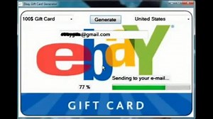Ebay Gift Card Generator V5.2 works 100% 2013 -