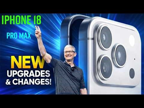 iPhone 18 Pro Max First Look – Design, Camera & AI Features EXPOSED!