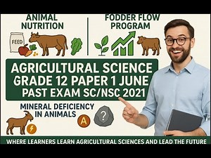 Agricultural science grade 12 paper 1 June past exam SC/NSC 2021