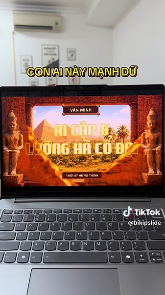 Mẫu Slide Văn Minh Ai Cập Cổ Đại cho PowerPoint