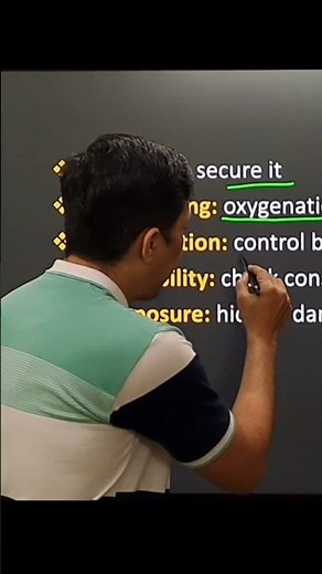 ABCDE approach in emergency #emergency #emergencymedicine #mbbsstudent #medicaleducation