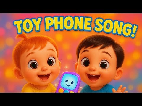 Toy Phone Song for Kids | Fun Learning Rhyme with Numbers, Letters & Friends