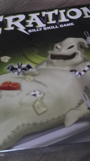 Unboxing Tim Burton's The Nightmare Before Christmas Operation Board Game