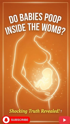 Do Babies Poop & Pee in the Womb? 🤰 #Shorts