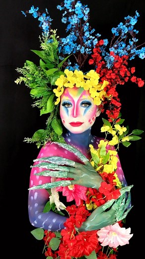 62K views · 153 reactions | Fantasy Makeup Look Created at @sanyashifa If You Wanna Learn this Exclusive Fantasy Makeup Look Techniques Join Our Professional Makeup Course | Makeovers By Sanya and Shifa | Facebook