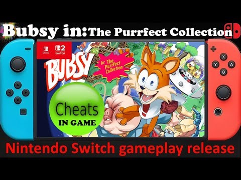 Bubsy in: The Purrfect Collection- Nintendo Switch / Switch 2 Compatible gameplay and cheats enabled