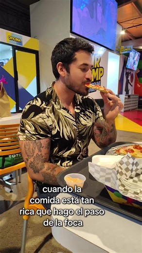 El divertido paso de la foca con comida deliciosa