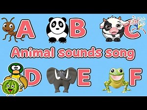 ABC Animal Sound Song – Learn Alphabet with Fun Animal Sounds! 🐊 AZ11W1 | Edufam Kids Song & Nursery