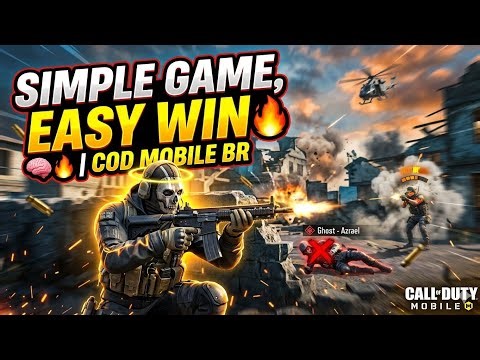 “Simple Game, EASY WIN 🧠🔥 | COD Mobile BR”