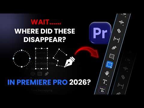 Where did these Premiere Pro Mask Tools Disappear? | Premiere Pro Update 2026