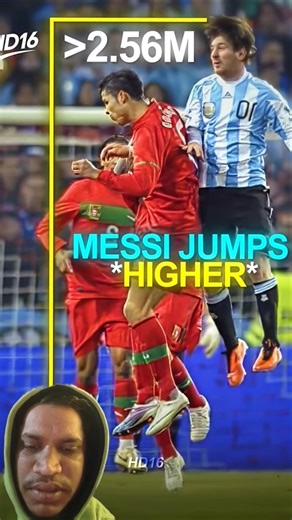 Maasi Vs Ronaldo jump 💀#ronaldo #massi #jump #trendingreels #cr7 #football #viralvideo#shorts#reels
