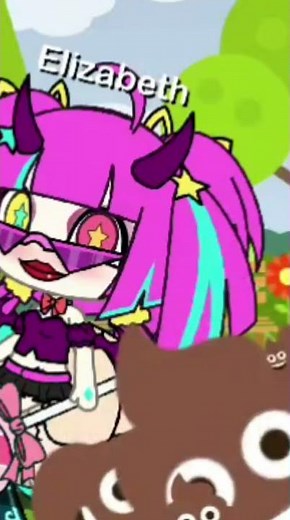 pooping on my sis 💩💩💩| #gacha #gachalife #miku #poop #diarrhea #kawaii #aesthetic #cute #hatsunemiku