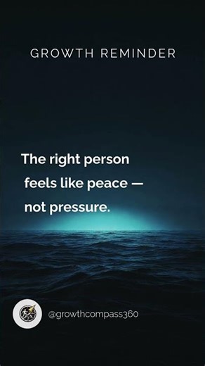 The Right Relationship Feels Like Peace, Not Pressure