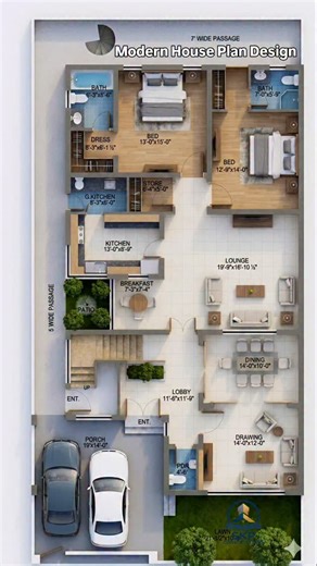 SKP Constructions on Instagram: "Modern House Plan Design with Parking by SKP CONSTRUCTIONS 🏠 Welcome to SKP CONSTRUCTIONS – House Plan Designer At SKP CONSTRUCTIONS, we specialize in creating modern, vastu-friendly and budget-friendly house plans tailored to your needs. We design 2D & 3D house plans for all types of homes – small houses, duplex, villas, and commercial buildings. ✨ Our Services: ✔ 2D House Plan Design ✔ 3D Elevation & Interior Layout ✔ Vastu Based Planning ✔ Residential & Comme