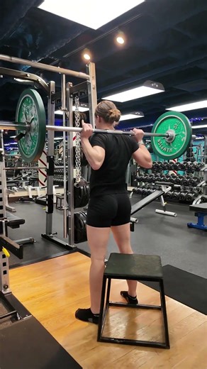 Barbell Back Squat to Box