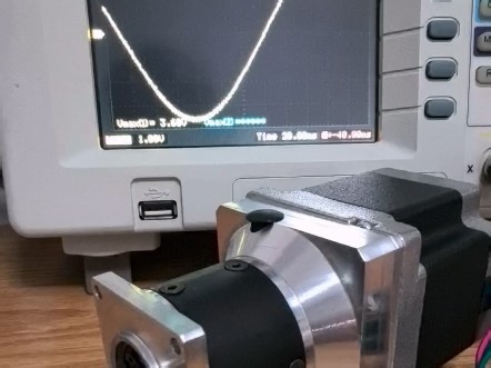 TMC无感步进电机FOC控制～电流波形