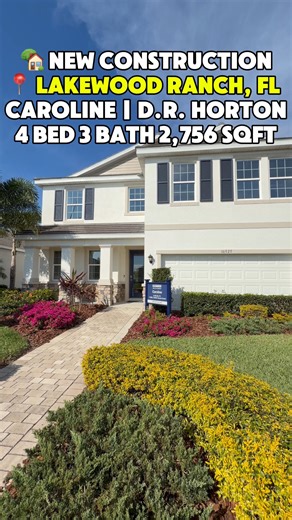 Step inside the Caroline model by D.R. Horton in the resort-style community of Star Farms at Lakewood Ranch 👀✨ This floor plan gives you the perfect blend of space, comfort, and modern Florida living—right in one of the fastest-growing master-planned communities in the country. If you want the full list of available homes, incentives, and upcoming releases, just send me a DM! 📲🏡 #LakewoodRanch #StarFarms #DRHorton #CarolineModel #NewConstructionHomes #SarasotaRealEstate #MoveToSarasota #Lakew