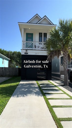 Galveston Airbnb for Sale: 3 Bed, 1.5 Bath Home