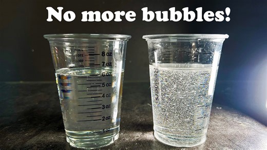 How to remove bubbles in resin silicone plaster?