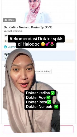 REKOMENDED ✅ 4 DOKTER INI THE BEST ‼️💕 #dokterspkk #halodoc #halodoc @HalodocID