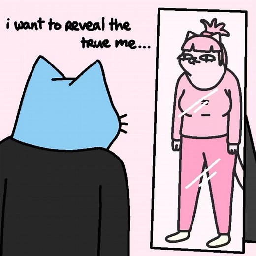 the struggle of a transparent | Nub cat