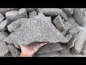 New bombastic video of gritty texture slabs &chunks 🔥satisfying crumbling