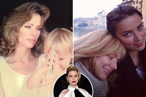 Amber Heard pays emotional tribute to her beloved mom Paige after her 'devastating' death