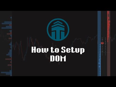 Quantower: How to Setup the DOM