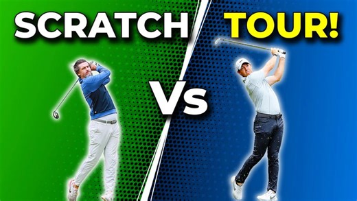 Scratch golfers vs PGA Tour players