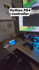 PS4 DS4 controller with python code | Stephen Clark | Facebook