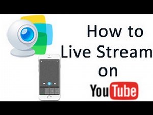 How to live RTMP streaming on YouTube using ManyCam mobile