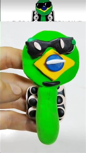 Making Sprunki OC Brazil Phase 2 Out of clay! #Incredibox #sprunkioc #brazil ‪@bombomsprunki‬