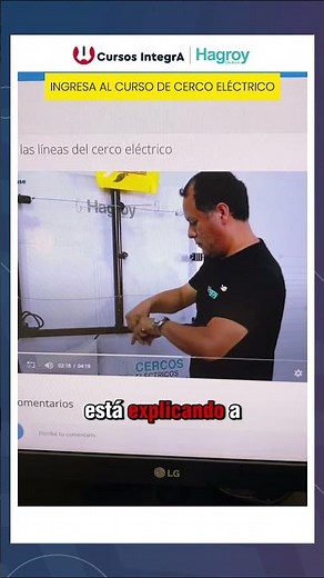 👷🏼‍♂️Curso de cerco eléctrico⚡️
