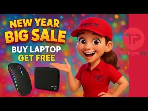 TOKYO PC New Year Sale – Up to ¥40,000 OFF Laptops + Free Gifts!