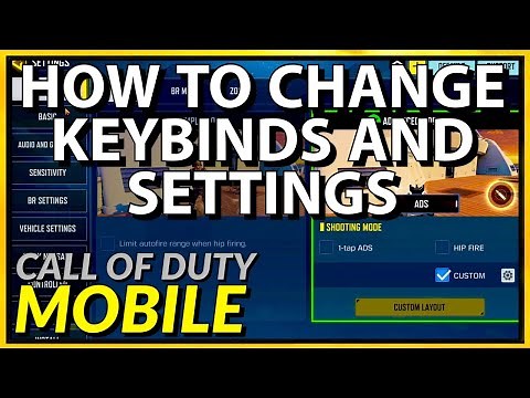 How to Change Keybinds in Gameloop and Settings in Call of Duty Mobile