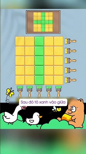 Tô màu theo thứ tự 200 IQ | Puzzle Game