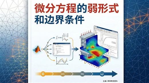 1A_微分方程的弱形式和边界条件（一） | 有限元｜COMSOL｜东北大学 ｜MATLAB