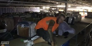 WATCH: Drone helps Glendale police capture burglar hiding inside Target store