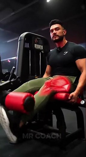 Seated Leg Extension – Quads🔥💪